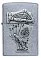 Зажигалка ZIPPO Dead Mans Hand с покрытием Street Chrome, латунь/сталь, серебристая, 38x13x57 мм small_img_2