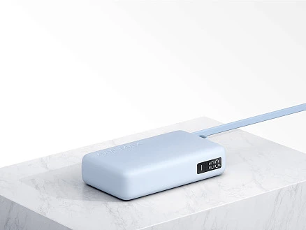 Внешний аккумулятор со встроенным кабелем Xiaomi 67W Power Bank 10000 (Integrated Cable) Ice Blue