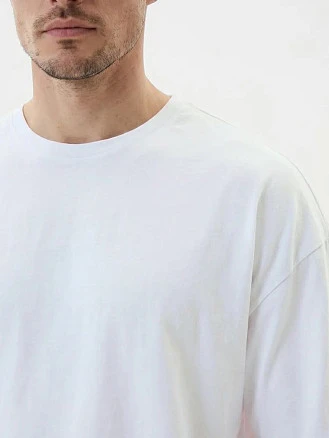 Футболка Oversize Premium 210, белая