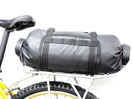 Cумка на багажник BikePaking 17, черная