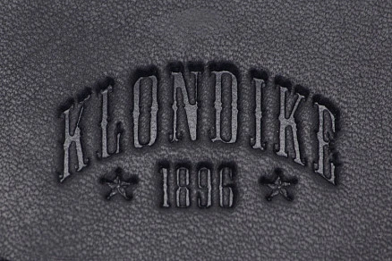 Монетница KLONDIKE Dawson, натуральная кожа в черном