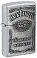 Зажигалка ZIPPO Jack Daniels® с покрытием High Polish Chrome, латунь/сталь, серебристая, 38x13x57 мм small_img_1