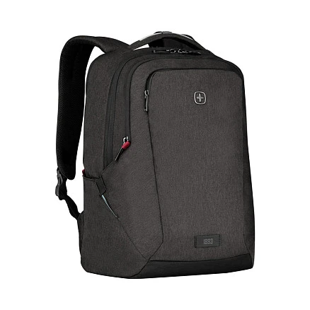 Рюкзак WENGER MX Professional 16”, серый, 100% полиэстер, 33х21х45 см, 21 л