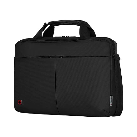 Портфель для ноутбука 14'' WENGER, черный, нейлон / ПВХ, 39 x 8 x 26 см, 5 л