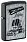 Зажигалка ZIPPO Car Design с покрытием Black Matte, латунь/сталь, черная, 38x13x57 мм_COLOR_48572