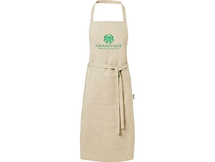 Pheebs 200 g/m² recycled cotton apron, натуральный