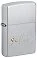 Зажигалка ZIPPO Love Design с покрытием Satin Chrome, латунь/сталь, серебристая, 38x13x57 мм small_img_1