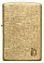 Зажигалка ZIPPO Armor® Flame c покрытием Tumbled Brass, латунь/сталь, золотистая, 38x13x57 мм small_img_2