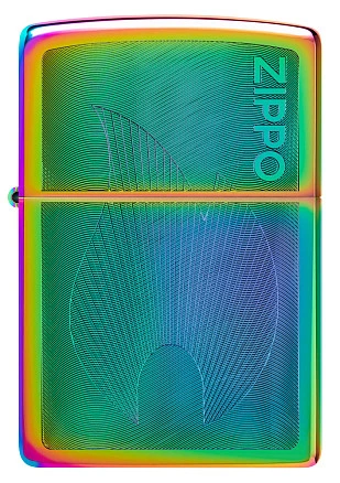 Зажигалка ZIPPO Classic с покрытием Multi Color, латунь/сталь, разно