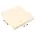 Коробка подарочная, размер  203*220*30 мм,  Solution Gift Linen  для ежедневника и ручки, кремовая с блеском_кремовый, бумага под лён