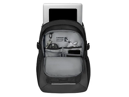 Рюкзак WENGER XE Ryde 16, черный, переработанный ПЭТ/Полиэстер, 33х22х47 см, 26 л.