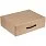 Коробка самосборная Light Case, крафт, с черной ручкой_КРАФТ1
