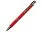 Ручка шариковая Legend Soft Touch Requi , белая_КРАСНЫЙ