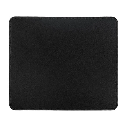 Коврик для мыши GLIDE S, 26*21*0,3см, прошитый край, черный