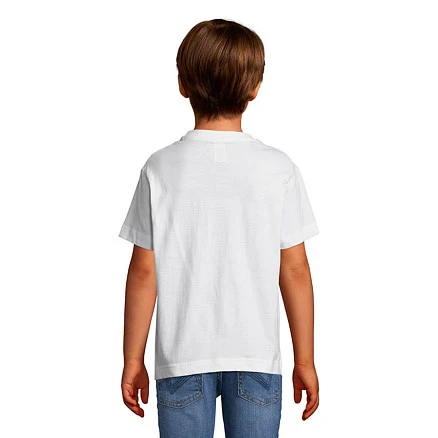 Футболка REGENT KIDS, белый, 6  лет, 100% хлопок, 150 г/м2