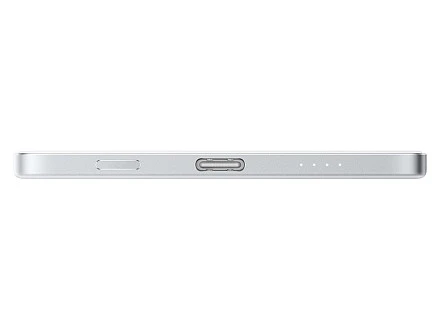 Внешний аккумулятор Xiaomi UltraThin Magnetic Power Bank 5000 15W GL Glacier Silver