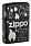 Зажигалка ZIPPO Classic с покрытием Black Matte, латунь/сталь, черная, матовая, 38x13x57 мм_ЧЕРНЫЙ