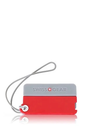 Бирка для багажа SWISSGEAR, 2 шт./упак., в ассортименте, АБС-пластик, 7,5 x 0,7 x 4,2 см