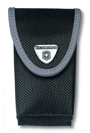 Чехол на ремень VICTORINOX для ножей 111 мм 4-6 уровней, с отделением под фонарь, нейлоновый, чёрный