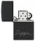 Зажигалка ZIPPO Classic с покрытием Black Matte, латунь/сталь, черная, матовая, 38x13x57 мм small_img_4