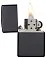 Зажигалка ZIPPO Classic с покрытием Black Matte, латунь/сталь, чёрная, матовая, 38x13x57 мм small_img_2