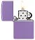 Зажигалка ZIPPO классическая с лавандовым матовым покрытием | Smoky Lavender Matte, латунь/сталь, лавандовая, матовая, 38x13x57 мм small_img_3