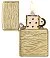 Зажигалка ZIPPO Armor® Luxury Waves Design с покрытием Tumbled Brass, латунь/сталь, золотистая, матовая, 38x13x57 мм small_img_3