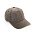 Бейсболка BEAU AWARE™ из хлопковой саржи, 6 клиньев, 270 г/м²_коричневый