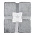 Плед мягкий флисовый Super Soft  Comfort Travel, 125*170 см, серый_серый