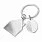 Брелок SILV HOME; 3,97 x 3,3 x 0,3 см; металл_СЕРЕБРИСТЫЙ