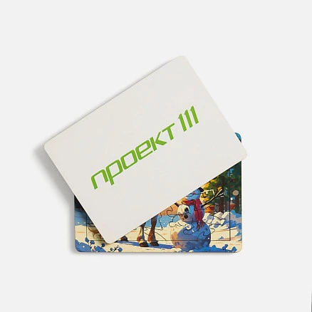 Деревянный пазл с крышкой PuzzleBox на заказ