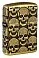 Зажигалка ZIPPO Armor® Cackling Cranium с покрытием Antique Brass, латунь/сталь, золотистая, матовая, 38x13x57 мм small_img_1