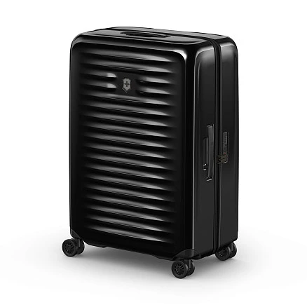 Чемодан VICTORINOX Airox, черный, 100% поликарбонат Makrolon, 50x32x75 см, 98 л