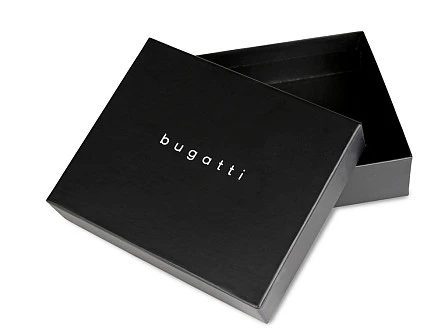 Портмоне для кредитных карт BUGATTI РЕМО | REMO, с защитой данных RFID, коричневое, натуральная воловья кожа, 10,5х1,5х8,2 см