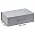 Подарочная коробка, размер 38,5*26*10,5 см, Solution Prestige Big Case Linen с магнитным клапаном и ручкой , серебристая_серебристая 1, бумага под лён