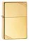 Зажигалка ZIPPO Vintage™ с покрытием High Polish Brass, латунь/сталь, золотистая, 38x13x57 мм small_img_3
