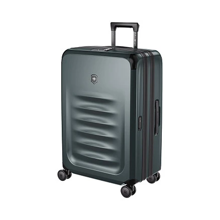 Чемодан VICTORINOX Spectra™ 3.0 Exp. Medium Case, темно-зеленый, поликарбонат Sorplas™, 46x30x69 см, 81 л