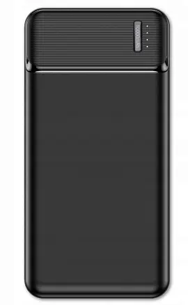 Внешний  аккумулятор «First step», 10 000 mAH, черный