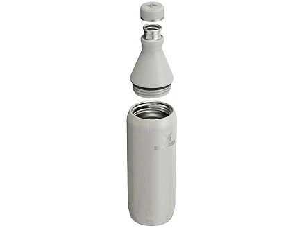 Термобутылка для воды Stanley All Day Slim объемом 600 мл - Серый