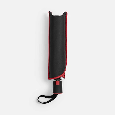 Зонт складной Edgeline, красный