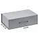 Подарочная коробка, размер 39*26,3*11 см, Solution Prestige Big Case Linen с магнитным клапаном и ручкой , серебристая small_img_1