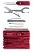 Швейцарская карточка VICTORINOX SwissCard Classic, 10 функций, полупрозрачная красная small_img_3