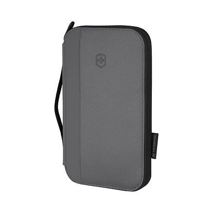 Органайзер VICTORINOX Travel Essentials Travel Organizer с защитой от сканирования RFID, серый, полиэстер, 15x3x26 см