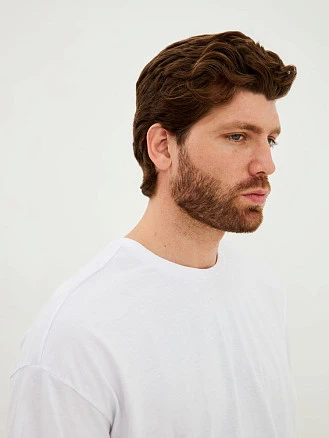 Футболка Oversize Premium, белая