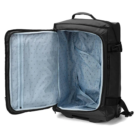 Сумка на колесах TORBER Mobi, чёрный, полиэстер 900D с PU покрытием, 60 х 38 х 25,5 см, 57 л