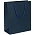 Пакет бумажный Vid L, синий_синий