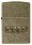 Зажигалка ZIPPO Classic с покрытием Antique Brass, латунь/сталь, золотистая, матовая, 38x13x57 мм_COLOR_28994