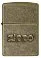 Зажигалка ZIPPO Classic с покрытием Antique Brass, латунь/сталь, золотистая, матовая, 38x13x57 мм small_img_1