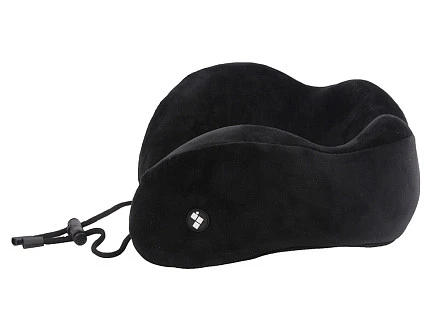 Подушка для путешествий с эффектом памяти Мемо Bluewinder Black