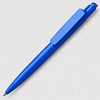 Пластиковая шариковая ручка Клик, синяя
